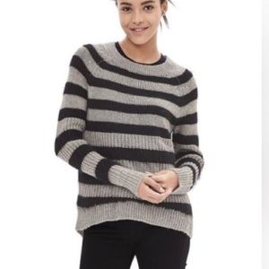 Banana Republic Stripe Wool Blend Pullover Sweater Size Small